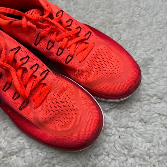 Nike Flex 2017 RN Men's Running Shoes Neon Orange Athletic Exercise Sportswear - Picture 5 of 9